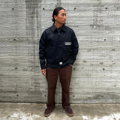 画像2: （STANDARD CALIFORNIA/スタンダードカリフォルニア）Dickies × SD Work Jacket　(Black)（メンズ）S/M/Lサイズ