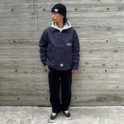 画像2: （STANDARD CALIFORNIA/スタンダードカリフォルニア）Dickies × SD Work Jacket　(Navy)（メンズ）S/M/Lサイズ