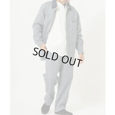 画像2: (BIG MIKE/ビッグマイク) Duck Collar Denim Coverall / HICKORY（メンズ）M/Lサイズ