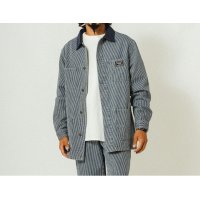 (BIG MIKE/ビッグマイク) Duck Collar Denim Coverall / HICKORY（メンズ）M/Lサイズ