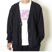  (TURN ME ON / ターンミーオン) 両面パイルカーディガン (BLACK) (MENS)M/Lサイズ