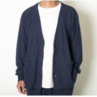  (TURN ME ON / ターンミーオン) 両面パイルカーディガン (NAVY) (MENS)M/Lサイズ