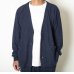 画像1:  (TURN ME ON / ターンミーオン) 両面パイルカーディガン (NAVY) (MENS)M/Lサイズ (1)