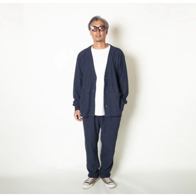 画像4: TURN ME ON(ターンミーオン) 膝当付両面パイルイージーパンツ (NAVY) (MENS)M/Lサイズ