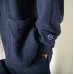 画像2:  (TURN ME ON / ターンミーオン) 両面パイルカーディガン (NAVY) (MENS)M/Lサイズ (2)