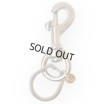 画像1: Button Works (ボタンワークス) Button Works　 S Line Swivel Horse Shoe Silver