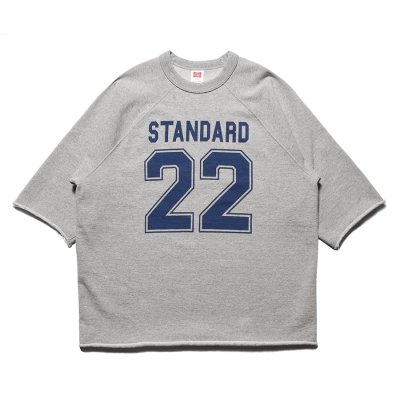 画像2:  スタンダードカリフォル二ア（STANDARD CALIFORNIA) SD 22nd Anniv. US Cotton Baseball Logo Sweat (Gray)（メンズ）M/L/XLサイズ 