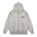 画像1:  スタンダードカリフォル二ア（STANDARD CALIFORNIA) SD US Cotton Script Logo Zip Hood Sweat■Gray■（メンズ）M/L/XLサイズ  (1)