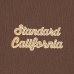 画像4:  スタンダードカリフォル二ア（STANDARD CALIFORNIA) SD US Cotton Script Logo Zip Hood Sweat■Brown■（メンズ）M/L/XLサイズ 