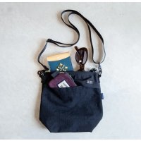 TURN ME ON（ターンミーオン) アウトポケットミニショルダー(BLACK/BLACK)
