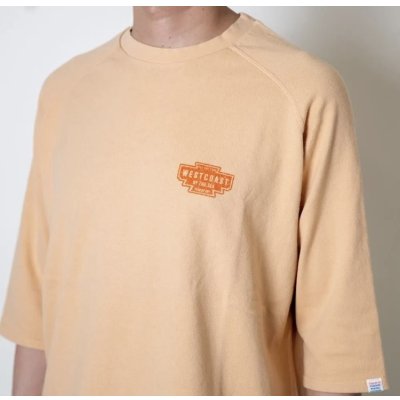 画像5: TURN ME ON（ターンミーオン)　WEST COAST5分袖カットソー(YELLOW)  (MENS)M/Lサイズ