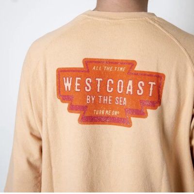 画像2: TURN ME ON（ターンミーオン)　WEST COAST5分袖カットソー(YELLOW)  (MENS)M/Lサイズ