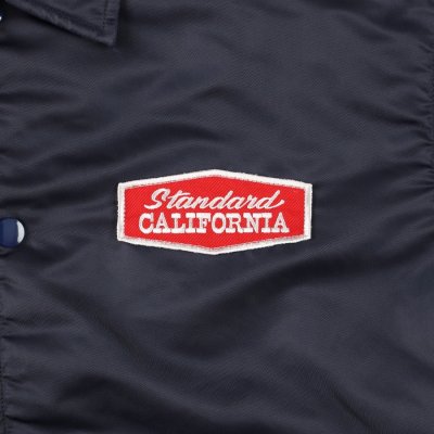 画像4: （STANDARD CALIFORNIA/スタンダードカリフォルニア）SD Stadium Logo Patch Coach Jacket　(Navy)（メンズ）M/Lサイズ