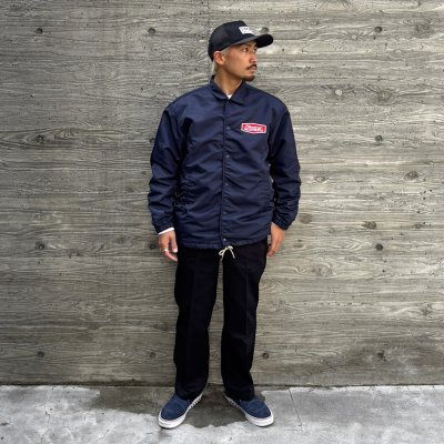 画像6: （STANDARD CALIFORNIA/スタンダードカリフォルニア）SD Stadium Logo Patch Coach Jacket　(Navy)（メンズ）M/Lサイズ