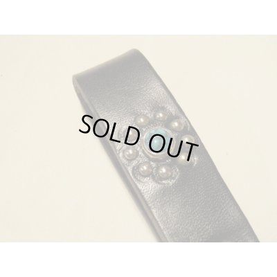 画像6: HTC（Hollywood Trading Company）HTC Wallet Chain #Flower Turquoise　ブラック