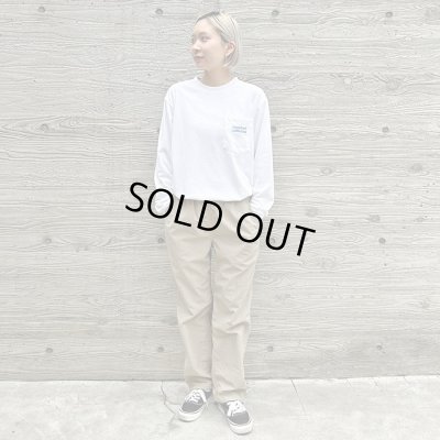 画像2: (STANDARD CALIFORNIA/スタンダードカリフォルニア) SD Tech Dry Active Logo Pocket Long Sleeve T■White■（メンズ）M/Lサイズ