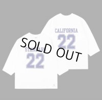 SALE20%OFF (STANDARD CALIFORNIA/スタンダードカリフォルニア) SD Heavyweight Football Logo T■White■（メンズ）M/L/XLサイズ