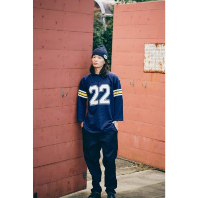 画像3: (STANDARD CALIFORNIA/スタンダードカリフォルニア) SD Heavyweight Football Logo T■Navy■（メンズ）M/L/XLサイズ