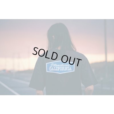 画像4:  (STANDARD CALIFORNIA/スタンダードカリフォルニア) SD Heavyweight Stadium Logo T■Black■（メンズ）S/M/L/XLサイズ