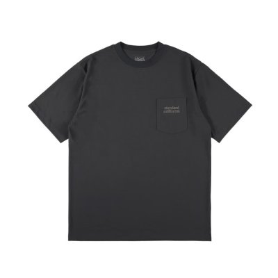 画像1: (STANDARD CALIFORNIA/スタンダードカリフォルニア) SD Tech Dry Active Logo Pocket T■Black■（メンズ）M/Lサイズ