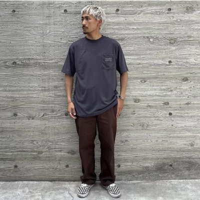 画像2: (STANDARD CALIFORNIA/スタンダードカリフォルニア) SD Tech Dry Active Logo Pocket T■Black■（メンズ）M/Lサイズ