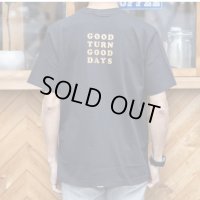 TURN ME ON（ターンミーオン) GOOD TURN GOOD DAYS（BLACK)　(MENS)M/Lサイズ