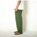 画像2: TURN ME ON（ターンミーオン) ワイドテーパードパンツ (OLIVE)  (MENS)M/Lサイズ  (2)