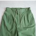 画像7: TURN ME ON（ターンミーオン) ワイドテーパードパンツ (OLIVE)  (MENS)M/Lサイズ 
