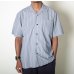 画像1: TURN ME ON（ターンミーオン) ストライプオープンカラーシャツ(BLUE) (MENS)M/Lサイズ (1)