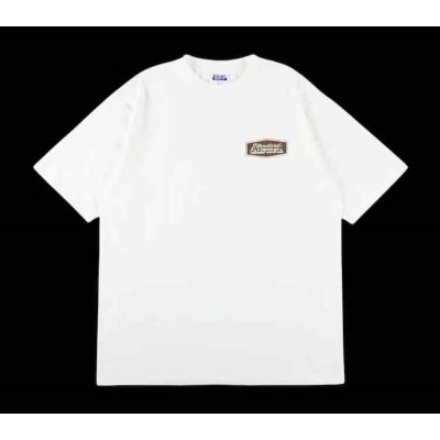 画像2:  (STANDARD CALIFORNIA/スタンダードカリフォルニア) SD Heavyweight Stadium Logo T■White■（メンズ）S/M/L/XLサイズ