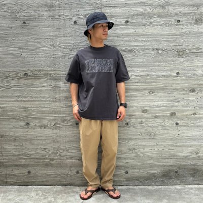 画像2:  (STANDARD CALIFORNIA/スタンダードカリフォルニア) SD Heavyweight Basic Logo T■Black■（メンズ）S/M/L/XLサイズ