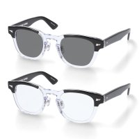 (STANDARD CALIFORNIA/スタンダードカリフォルニア)×(金子眼鏡) KANEKO OPTICAL / SD Sunglasses Type 4  ブラック / クリア