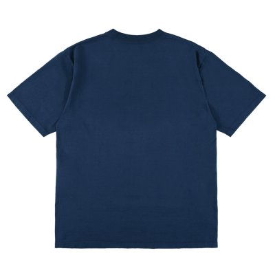 画像2:  (STANDARD CALIFORNIA/スタンダードカリフォルニア) SD Heavyweight Basic Logo T■Navy■（メンズ）S/M/L/XLサイズ