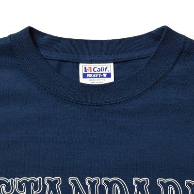 画像3:  (STANDARD CALIFORNIA/スタンダードカリフォルニア) SD Heavyweight Basic Logo T■Navy■（メンズ）S/M/L/XLサイズ