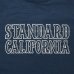 画像4:  (STANDARD CALIFORNIA/スタンダードカリフォルニア) SD Heavyweight Basic Logo T■Navy■（メンズ）S/M/L/XLサイズ (4)