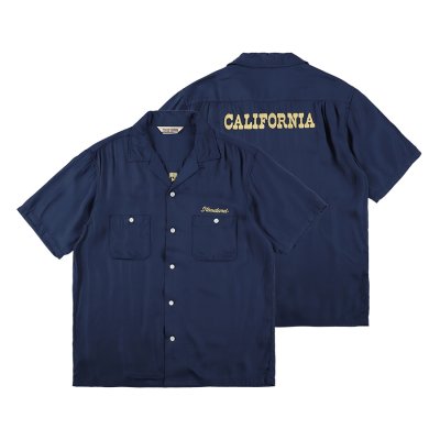 画像1:  (STANDARD CALIFORNIA/スタンダードカリフォルニア) SD Bowling Shirt　Navy（メンズ）M/Lサイズ