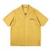 画像2:  (STANDARD CALIFORNIA/スタンダードカリフォルニア) SD Bowling Shirt　Yellow（メンズ）M/Lサイズ (2)