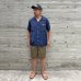 画像2:  (STANDARD CALIFORNIA/スタンダードカリフォルニア) SD Bowling Shirt　Navy（メンズ）M/Lサイズ (2)