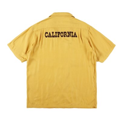 画像3:  (STANDARD CALIFORNIA/スタンダードカリフォルニア) SD Bowling Shirt　Yellow（メンズ）M/Lサイズ