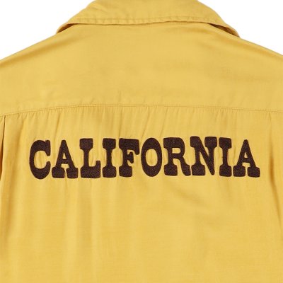 画像6:  (STANDARD CALIFORNIA/スタンダードカリフォルニア) SD Bowling Shirt　Yellow（メンズ）M/Lサイズ