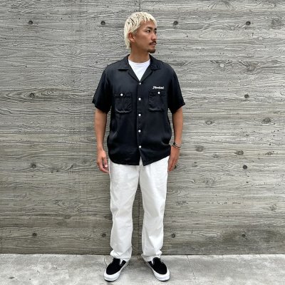 画像2:  (STANDARD CALIFORNIA/スタンダードカリフォルニア) SD Bowling Shirt　Black（メンズ）M/Lサイズ