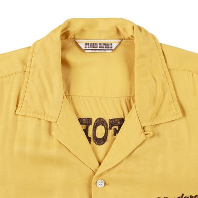 画像4:  (STANDARD CALIFORNIA/スタンダードカリフォルニア) SD Bowling Shirt　Yellow（メンズ）M/Lサイズ