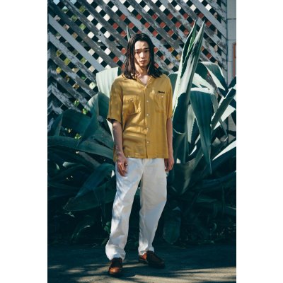 画像9:  (STANDARD CALIFORNIA/スタンダードカリフォルニア) SD Bowling Shirt　Yellow（メンズ）M/Lサイズ