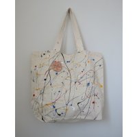 RE.ACT リアクト　Re-ACT / Re-ACT Splatter Paint Tote Fashion Bag - Multi