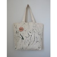 RE.ACT リアクト　Re-ACT / Re-ACT Splatter Paint Tote Fashion Bag -Dark