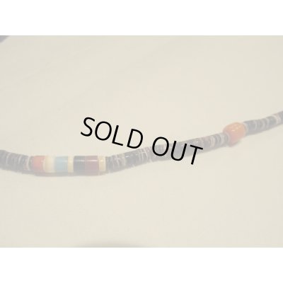 画像3: インディアンジュエリー■SANTO DOMINGO族(サントドミンゴ族)■ヒシネックレス(SANTO-N-002)■ハンドメイド■ニューメキシコ現地買付