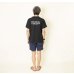 画像4: TURN ME ON（ターンミーオン) TEAM CREW水陸両用 S/S TEE(BLACK)  (BLACK) (MENS)M/L/XLサイズ