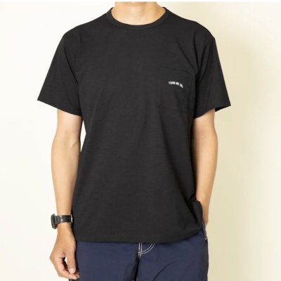 画像4: TURN ME ON(ターンミーオン) アーチロゴ水陸両用 S/S TEE  (BLACK) (MENS)M/L/XLサイズ