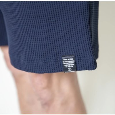 画像4: TURN ME ON(ターンミーオン) ワッフルサーマルイージーショーツ(NAVY)(MENS) M/L/XLサイズ