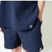 画像5: TURN ME ON（ターンミーオン) ワッフルサーマルTEE(NAVY)  (MENS)M/L/XLサイズ